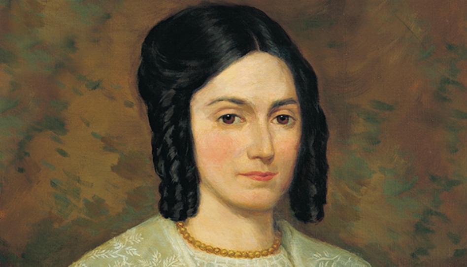 ジョセフ・スミスの妻、エマ・ヘイルの肖像画