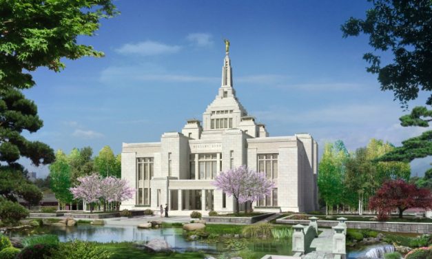 新しく建てられた日本札幌神殿