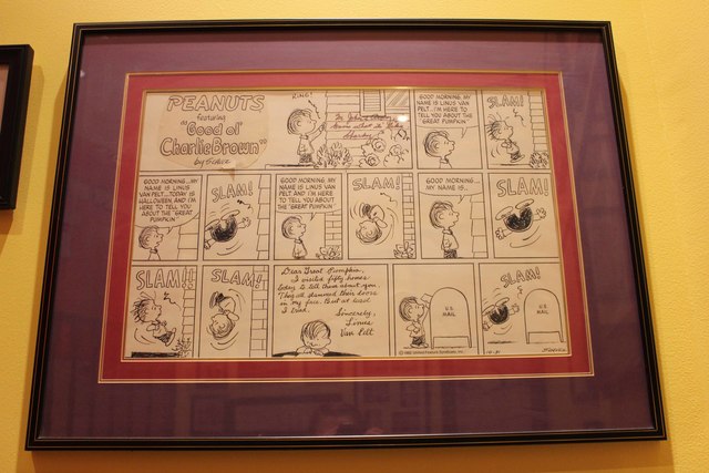 伝道の話を元に描かれたピーナッツの漫画