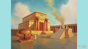 古代ソロモン神殿のイメージ画