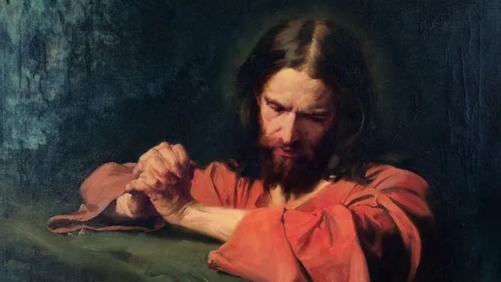 ゲッセマネの丘で祈るキリスト Hermann Clementz
