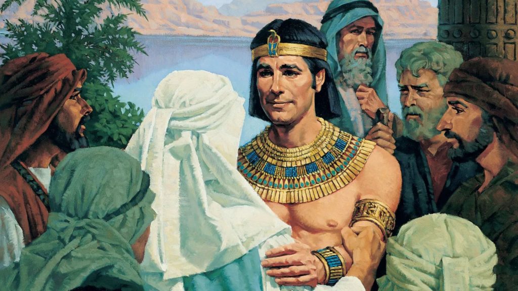 末日聖徒イエス・キリスト教会公式HPより「兄弟たちを赦すヨセフ」Ted Henninger画