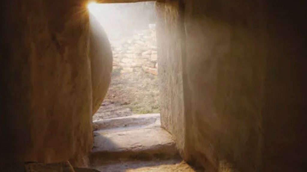 空になったキリストの墓