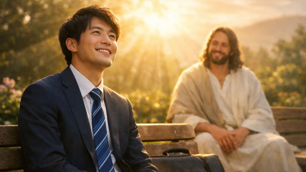 イースターの本当の意味によってレジリエンスを高め詰んだ状況を乗り越えた男性