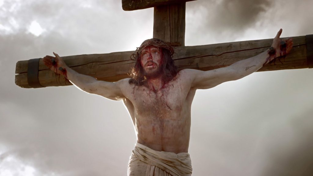 十字架に張り付けらえたイエス・キリスト