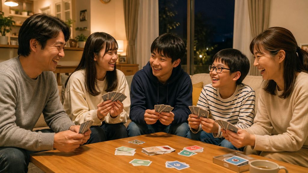 子供が大きくても定期的に家族の時間を持つことが良い親子関係を築く助けになります