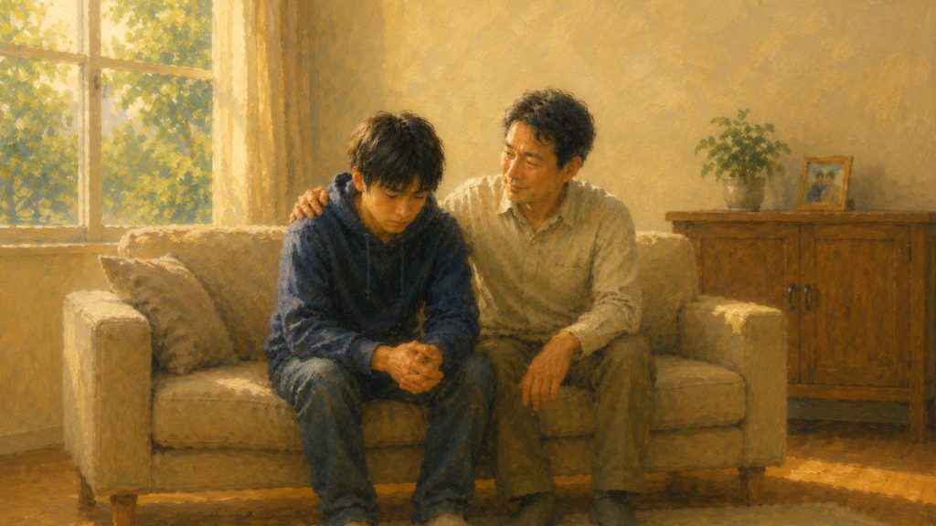 父親が与える助言は何よりも力となり、愛は帰る場所となります