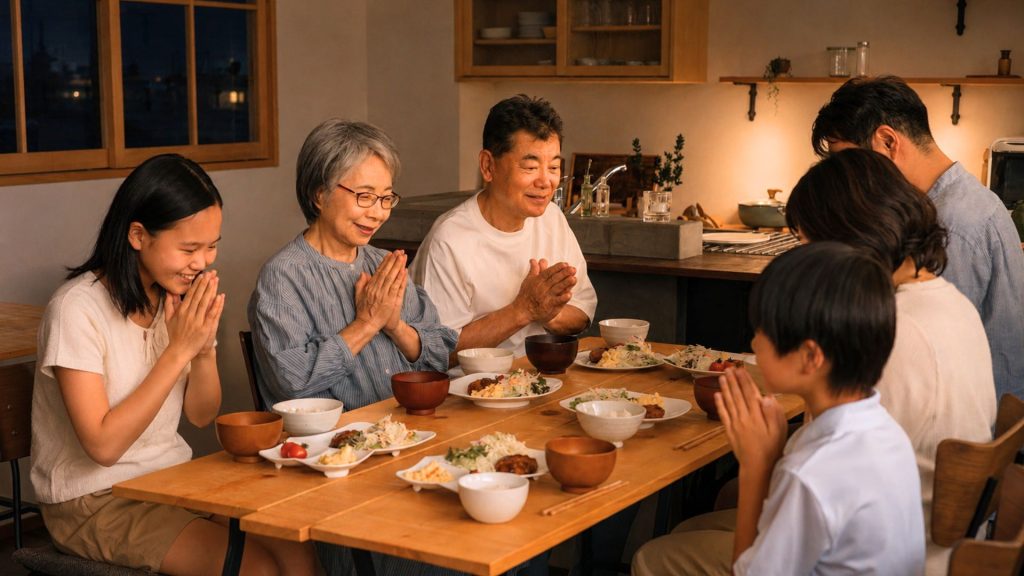 週1でも一緒に夕食を食べることで質の高い会話が生まれます